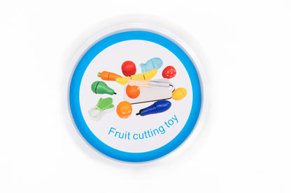 Balde corta frutas y verduras madera