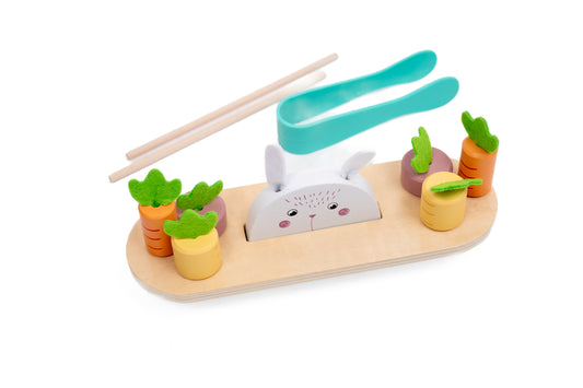 Balance Equilibrio Conejo Madera