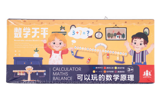 Balanza de Madera Matemáticas Calcular